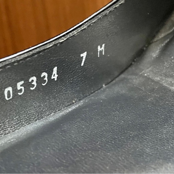 STUART WEITZMAN Platform Patent Leather Pumps 7 Black Terrific Condition - Picture 9 of 12